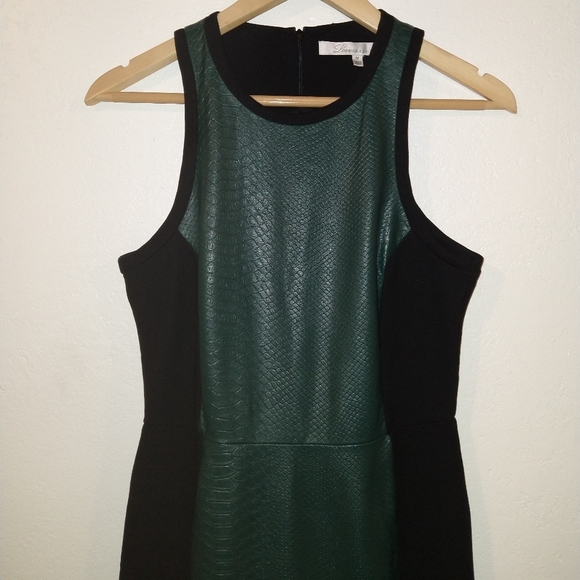 LOVERS & FRIENDS Simmer Croc Evergreen Dress - Picture 6 of 10